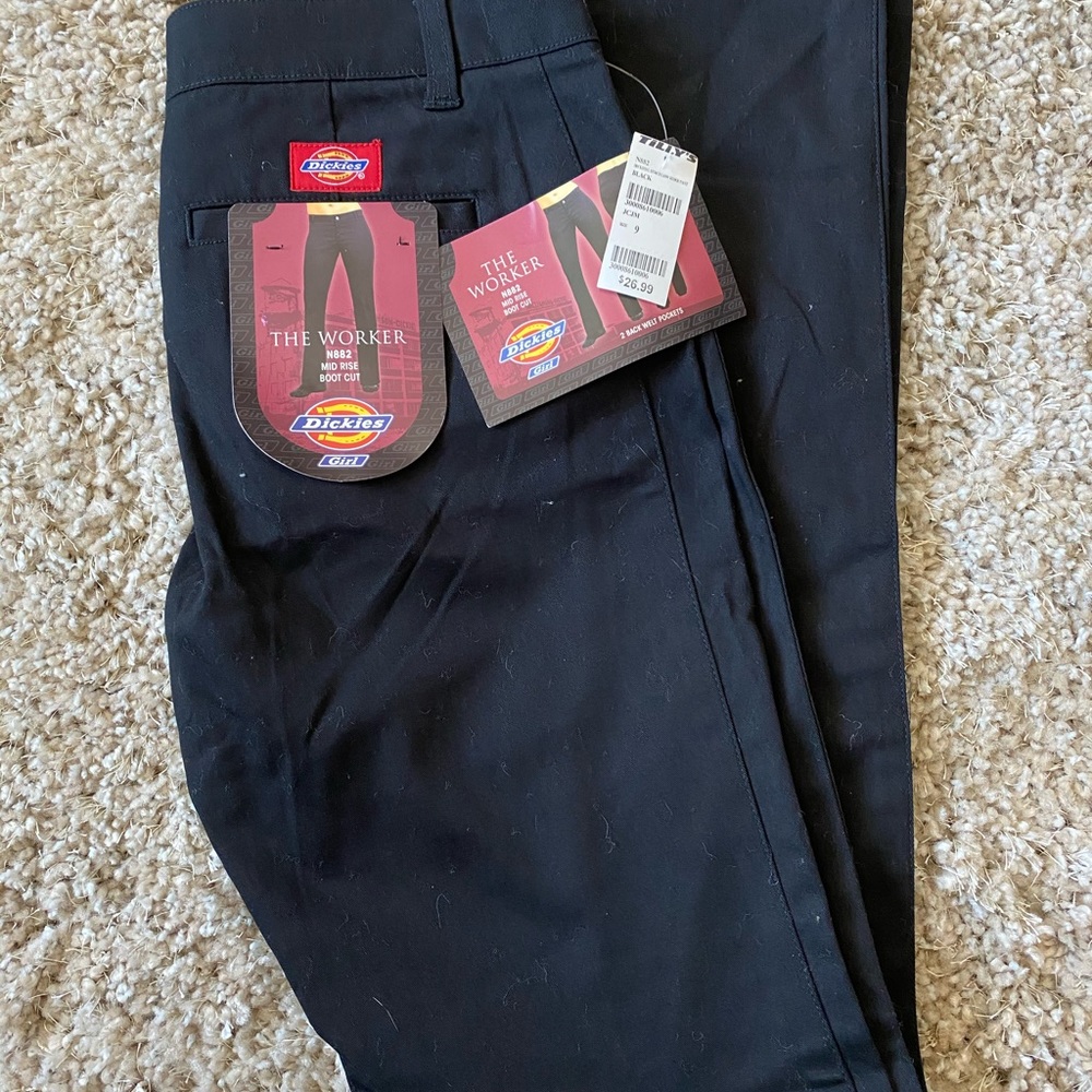 Brand new Dickies mid rise boot cut worker pant